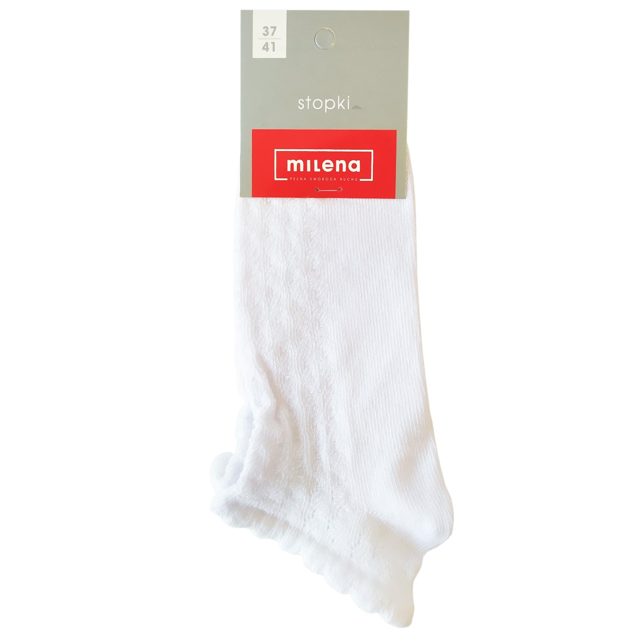 Stopki Damskie Bawełniane Ażurowe