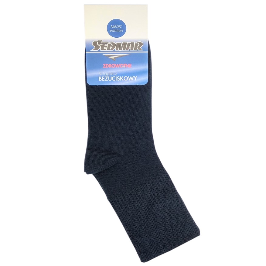 Skarpety Bawełniane Bezuciskowe Zdrowotne