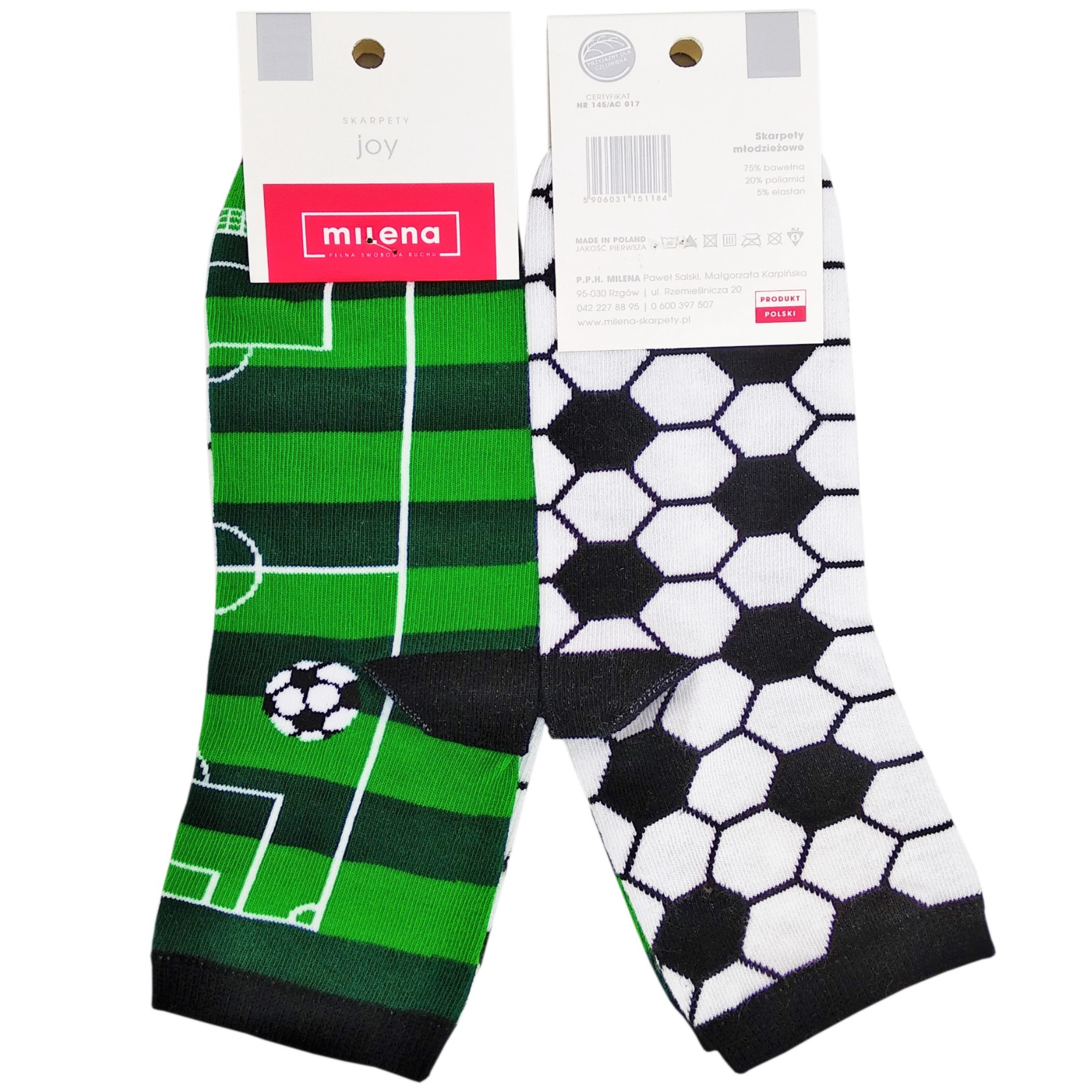 73. Skarpetki Dziecięce Piłka Nożna