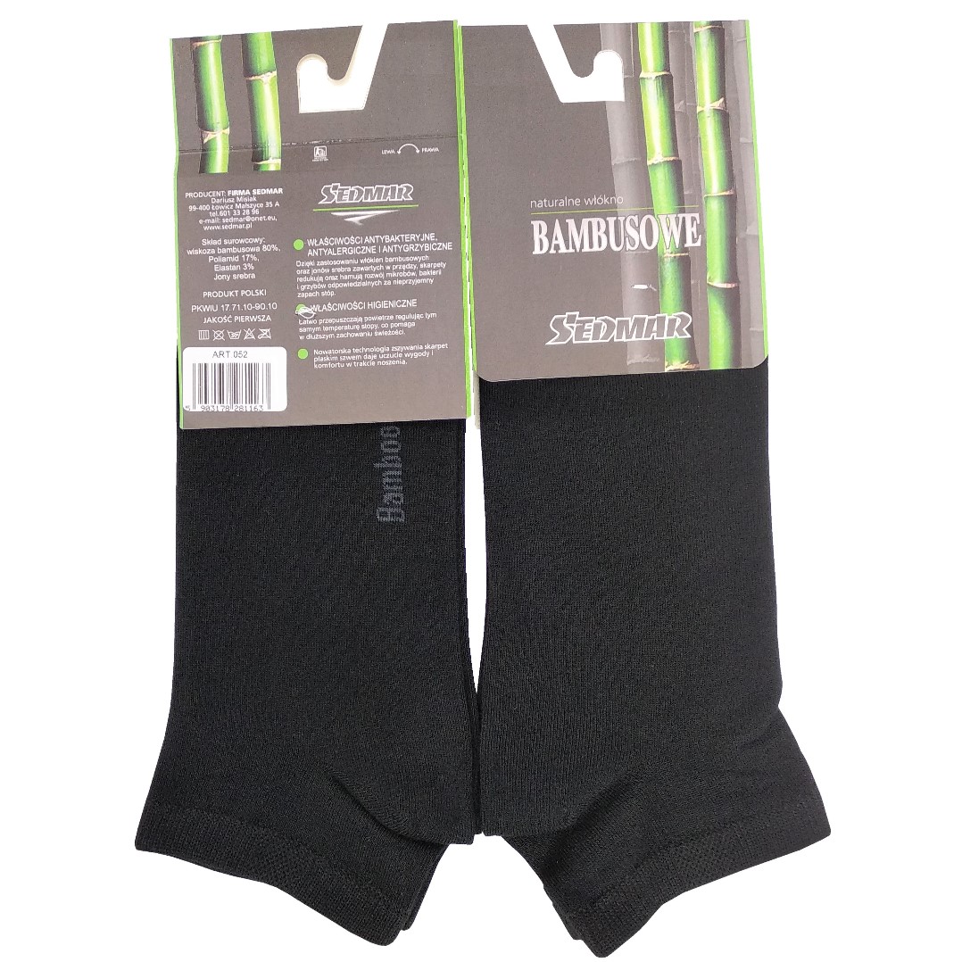 12. Stopki Bambusowe Antybakteryjne Przewiewne