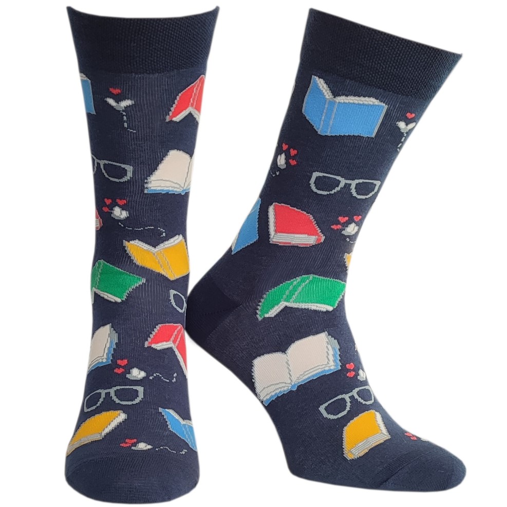 378. Skarpetki Kolorowe Czytelniczki w Książki